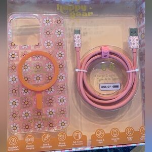 Phone case and charger adapter for IPhone 15 Pro Max